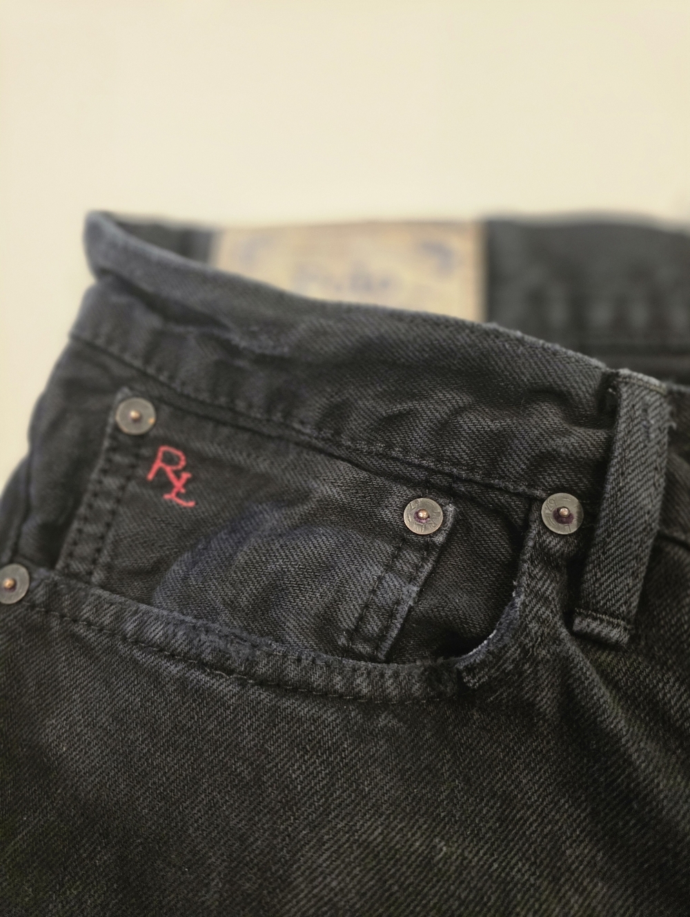 Polo by Ralph Lauren Black Slim Men’s Jeans - Picture 3 of 10